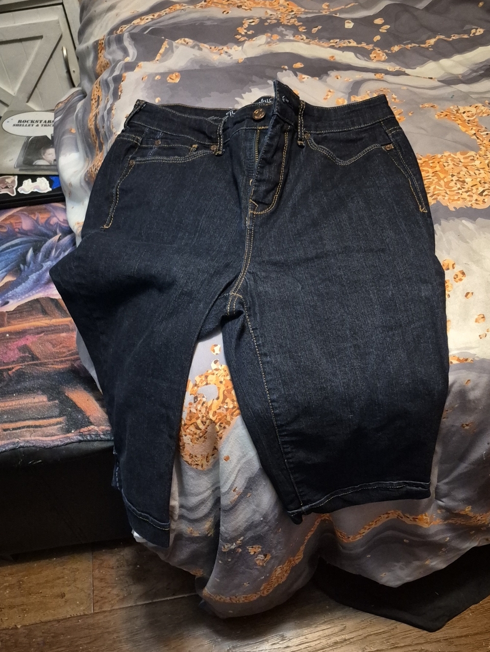 Gloria Vanderbilt Men's Dark Indigo Relaxed Jeans